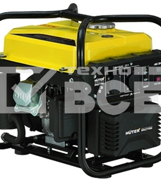 Электрогенератор бензиновый инверторный Huter DN2700i, 2.7 кВт, 84 дБ, 24 кг