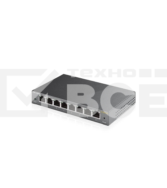 Коммутатор TP-Link SMB TL-SG108E 8-port Desktop Gigabit Switch, 8 10/100/1000M RJ45 ports