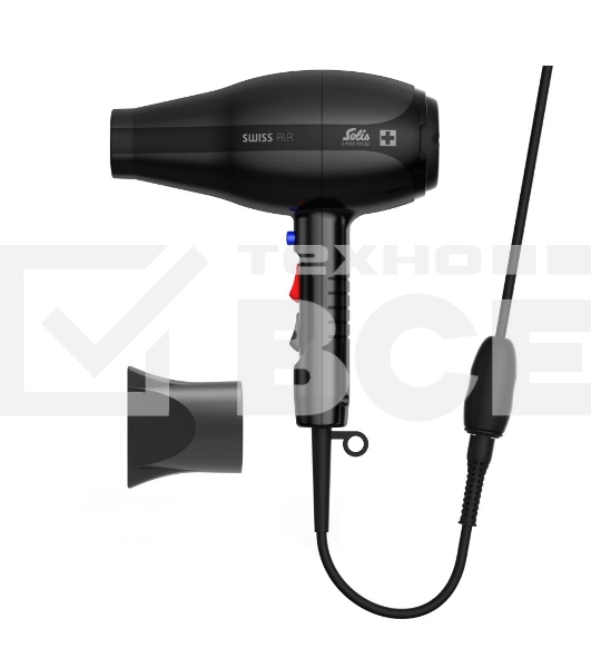 Фен Solis Swiss Air Black 360° 3802