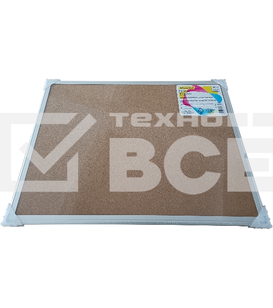 Доска пробковая Silwerhof 45x60см алюминиевая рама