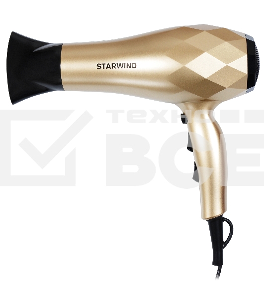 Фен Starwind SHP8110 2000Вт шампань