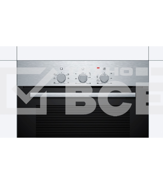 Встраиваемый электрический духовой шкаф Bosch HBF011BR0Q 60 x 60 cm Нержавеющая сталь, 66 литров