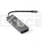 Док-станция ExeGate DUB-31C/PD/H (кабель-адаптер USB Type-C --> 3xUSB3.0 + PD 60W + HDMI 4K@30Hz, Plug&Play, серый), фото6