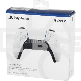 Геймпад Беспроводной PlayStation DualSense белый для: PlayStation 5 (CFI-ZCT1G)