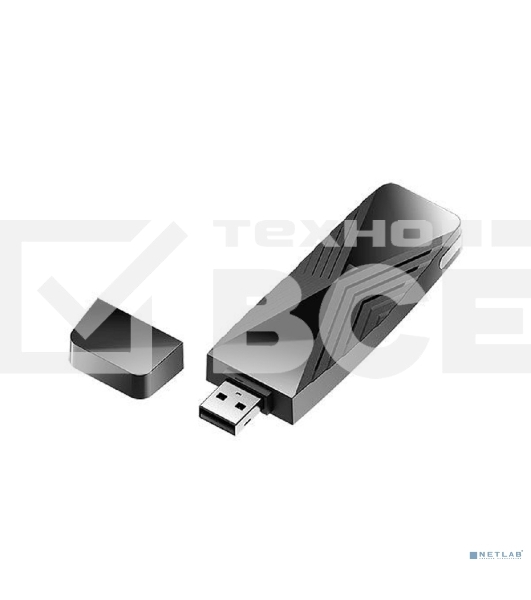 Сетевой адаптер WiFi D-Link DWA-X1850 DWA-X1850/A1A AX1800 USB 3.0 (ант.внутр.)