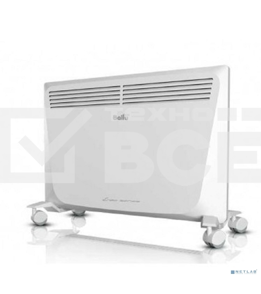 Конвектор Ballu Enzo BEC/EZMR-1000 белый, 1000 Вт, 15 м2, термостат