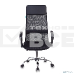 Кресло руководителя Бюрократ KB-6N/SL/B/TW-11 TW-01 TW-11 черный, сетка, крестовина хром, фото5