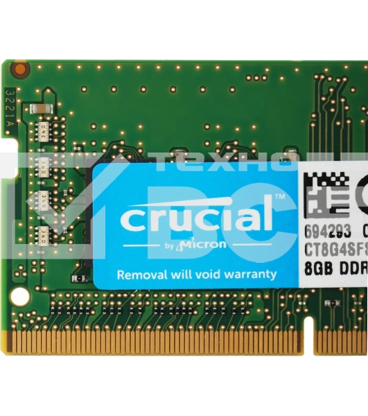 Оперативная память Crucial, DDR4, 8GB (1x8GB), 3200MHz, CL22 SO-DIMM