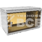 Шкаф коммутационный Suprlan (05-1060) настенный 6U 600x350мм пер.дв.стекл направл.под закл.гайки 70кг RAL 7035 285мм 13.3кг 360мм, фото7
