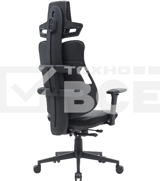 Кресло компьютерное Cactus CS-CHR-DUO-GYBK серый/черный