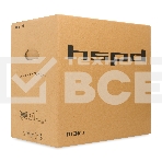 Компьютерный корпус HSPD M310, Mesh Mini-tower, белый, TG, 0.4 SPCC, 3x120мм ARGb mATX, mITX 180/280/160мм 1x2.5