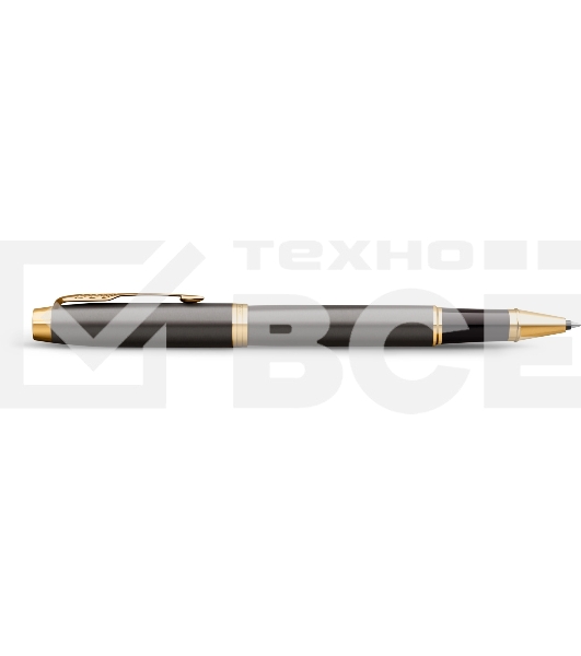 Ручка роллер Parker IM Premium Grey Core GT (2213778) F черн. черн. подар.кор.