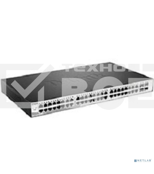 Коммутатор D-Link Managed Gigabit Switch with 48 10/100/1000Base-T + 4 SFP Ports DGS-1210-52/ME/B1A