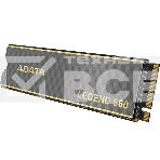 Накопитель SSD ADATA LEGEND 860, 2Tb, PCIe 4.0 x4, M.2 2280, NVMe, R/W 6000/5000, с радиатором, фото3