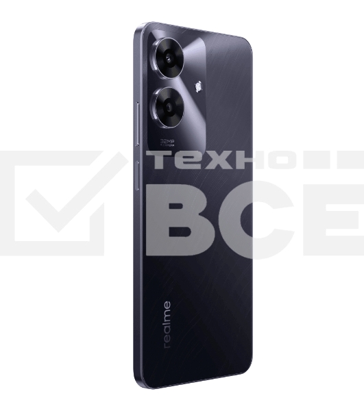 Смартфон Realme Note 60 RMX3933, 6/128Gb, черный