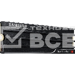 Накопитель SSD 2Tb Samsung 9100 PRO, M.2, PCI-E 5.0 x4, TLC 3D NAND R/W - 14700 (14800)/13400 (13300) Mb/s с радиатором, фото6