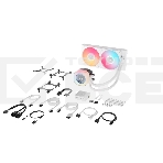 Система жидкостного охлаждения Water Cooling System Corsair iCUE LINK TITAN 240 RX LCD (240мм, белый, RGb/Fans: 2x120мм, 73.5CFM, 36dBA, 2100RPM/S: 1851, 1700, AM5, AM4), фото12