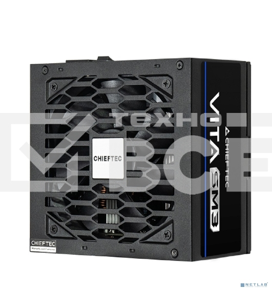 Блок питания Chieftec Vita SM3 BPX-850-C (ATX 3.1, 850W, 80 PLUS BRONZE, Active PFC, 120мм fan, Semi-modular Cable Management) Retail