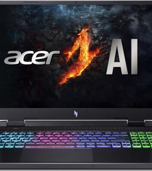 Ноутбук ACER Aspire Nitro V16 ANV16-42-R73R 16'(1920x1200 IPS (180Hz))/AMD Ryzen 7 260(3.8Ghz)/16384Mb/512PCISSDGb/noDVD/Ext:NVIDIA GeForce RTX 5070(8192Mb)/Cam/BT/WiFi/76WHr/war 1y/2.1kg/черный/NoOS