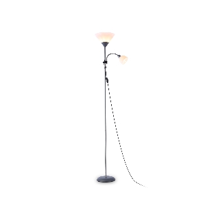 Светильник Ambrella light TR97626/2 SL серебро E27+E14 max 40W D245/100*1770