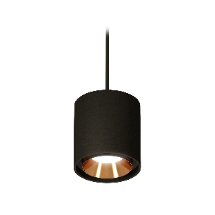 Светильник Ambrella Light XP7723001 SBK/PYG черный песок/золото желтое полированное MR16 GU5.3 (A2311, C7723, N7034)