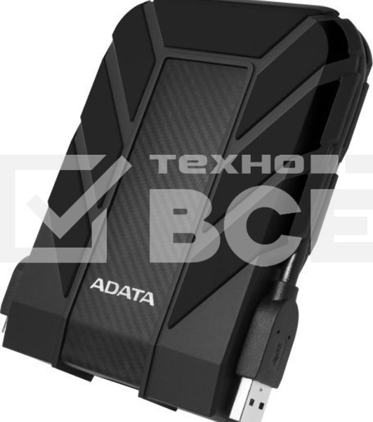 Внешний жесткий диск AData USB 3.0 2Tb AHD710-2TU3-CBK DashDrive Durable 2.5