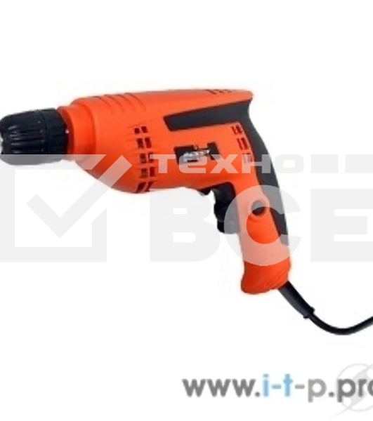 Дрель электрическая PATRIOT FD500 120301420 Эл. дрель, без удара, мощность 500Вт, макс.диаметр сверла 10мм, быстрозажим. патрон