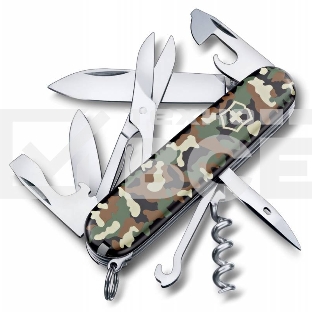 Нож перочинный Victorinox Climber (1.3703.94) 91мм 14функций камуфляж карт.коробка