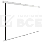 Экран Cactus 220x165см WallExpert CS-PSWE-220x165-WT 1:1 настенно-потолочный рулонный белый, фото3