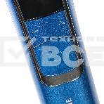 Набор для стрижки Galaxy Line GL 4171, синий, вр. непрер. раб. до 1 ч, лезвия из нержав. стали, ширина лезвия 40 мм, 3 скорости раб., индикатор заряда аккум. в процентах, индикатор процесса заряда, 4 насадки-расчески (1.5, 3, 4.5, 6 мм), USB зарядка, фото4