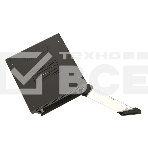 Шкаф настенный Hyperline TWB-1245-GP-RAL9004 19-дюймовый (19