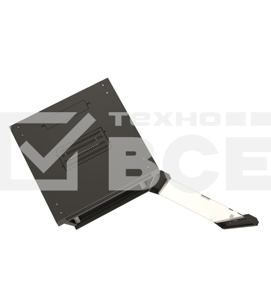 Шкаф настенный Hyperline TWB-1245-GP-RAL9004 19-дюймовый (19