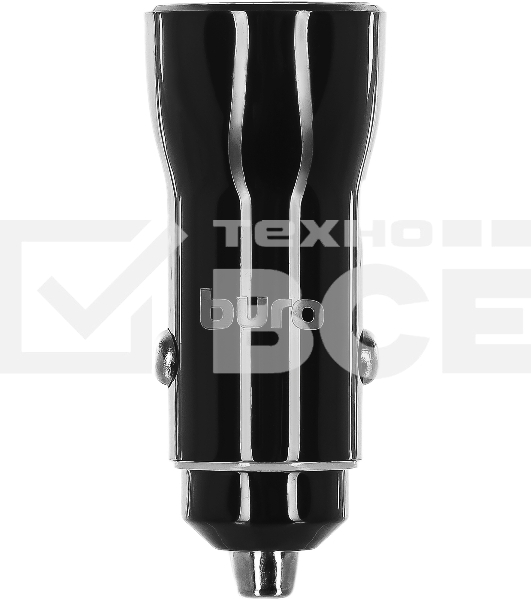 Автомобильное зар./устр. Buro BUCN1 3A PD+QC черный