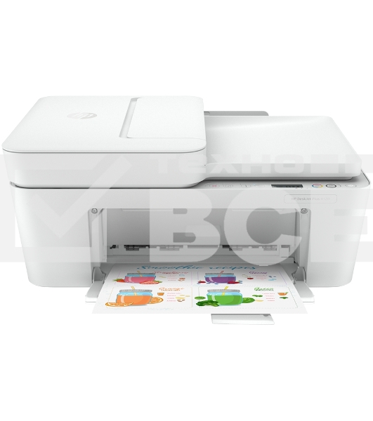 МФУ струйный HP DeskJet Plus 4120 (3XV14B), A4, цветной, печ. до 8.5 стр/мин. (ч/б) до 5.5 стр/мин. (цвет), 1200x1200dpi, USB, Wi-Fi, Air Print, Mopria