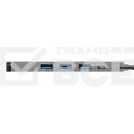 Док-станция ExeGate DUB-31C/PD/H (кабель-адаптер USB Type-C --> 3xUSB3.0 + PD 60W + HDMI 4K@30Hz, Plug&Play, серый), фото7
