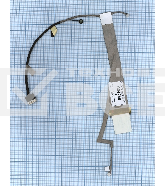 Шлейф матрицы для ноутбука Asus K52 K52F K52JR (с микрофоном) CCFL 7600522