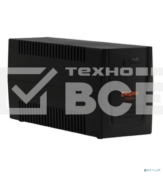 Источник бесперебойного питания ExeGate EX279215RUS Power Back BNB-450<450VA, Black, 2 евророзетки>