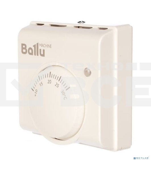 Терморегулятор Ballu BMT-12000Вт 10-30С 220В 10А 83х83х38мм