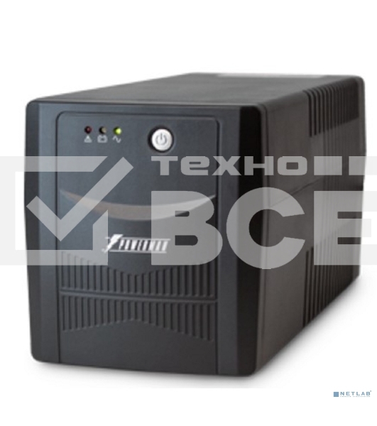 Источник бесперебойного питания Powerman Back Pro ИБП 1050/UPS Line-interactive 600W/1050VA (530183)
