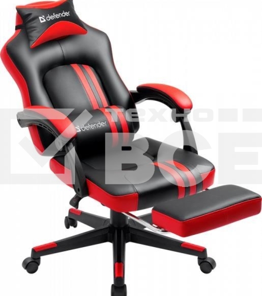 Кресло игровое Defender DIABLO BLACK/RED