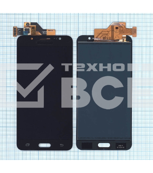 Дисплей для Samsung Galaxy J5 (2016) SM-J510 в сборе с тачскрином (TFT) черный