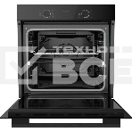 Встраиваемый духовой шкаф Kuppersberg HF 608 B 60 см, 80 л, High-Tech, 6 режимов, паровая очистка, черный, фото2