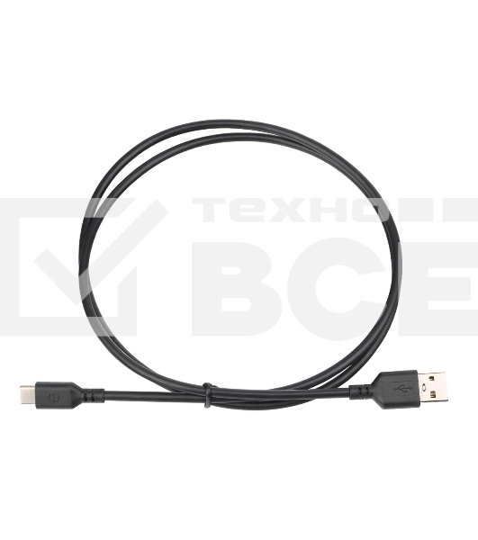Кабель USB2.0 Cablexpert (RU) AM/Type-C CCP-USB2-AMCM-1M-RU-B, 3A, 36Вт, QC3.0, медь, двойной экран, 1м, черный, пакет
