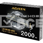 Накопитель SSD ADATA LEGEND 860, 2Tb, PCIe 4.0 x4, M.2 2280, NVMe, R/W 6000/5000, с радиатором, фото14