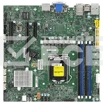 Материнская плата Supermicro X12SCZ-F-B Socket LGA1200 Intel W480E 4DDR4 ECC/DDR4 MicroATX, фото3