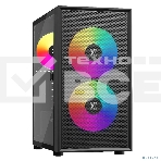Компьютерный корпус XASTRA A305M 3ARGb Black mATX/Mesh/tempered glass/2x140мм + 1x120мм ARGb PWM fans/Door/ A305M-2FC14A-1FC12A-D, фото7