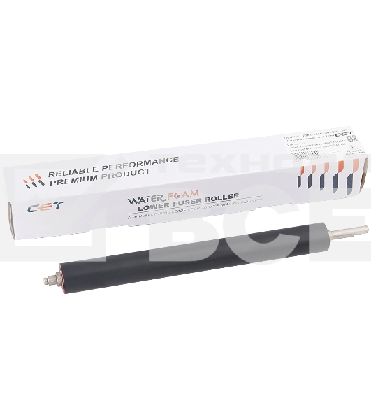 Вал резиновый CET для HP LJ M607dn/M608dn/609dn/MFP M631dn/M632fht/M633fh (water foam) (RM2-1256-LPR/RM2-1257-LPR)