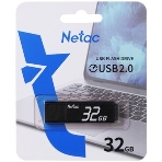 Флешка USB Netac U351 (NT03U351N-032G-20BK), 32Gb, USB 2.0, R/W 25/10, черный, фото10