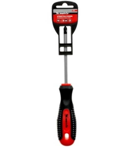 Отвертка Matrix Fusion 11441 PH2 х 100 мм, CrV, 3-х компонентная рукоятка 'anti slip'