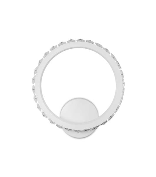 Настенный светодиодный светильник с выключателем Ambrella light FA211 WH белый LED 3000K+6400K 15W 230*250*45